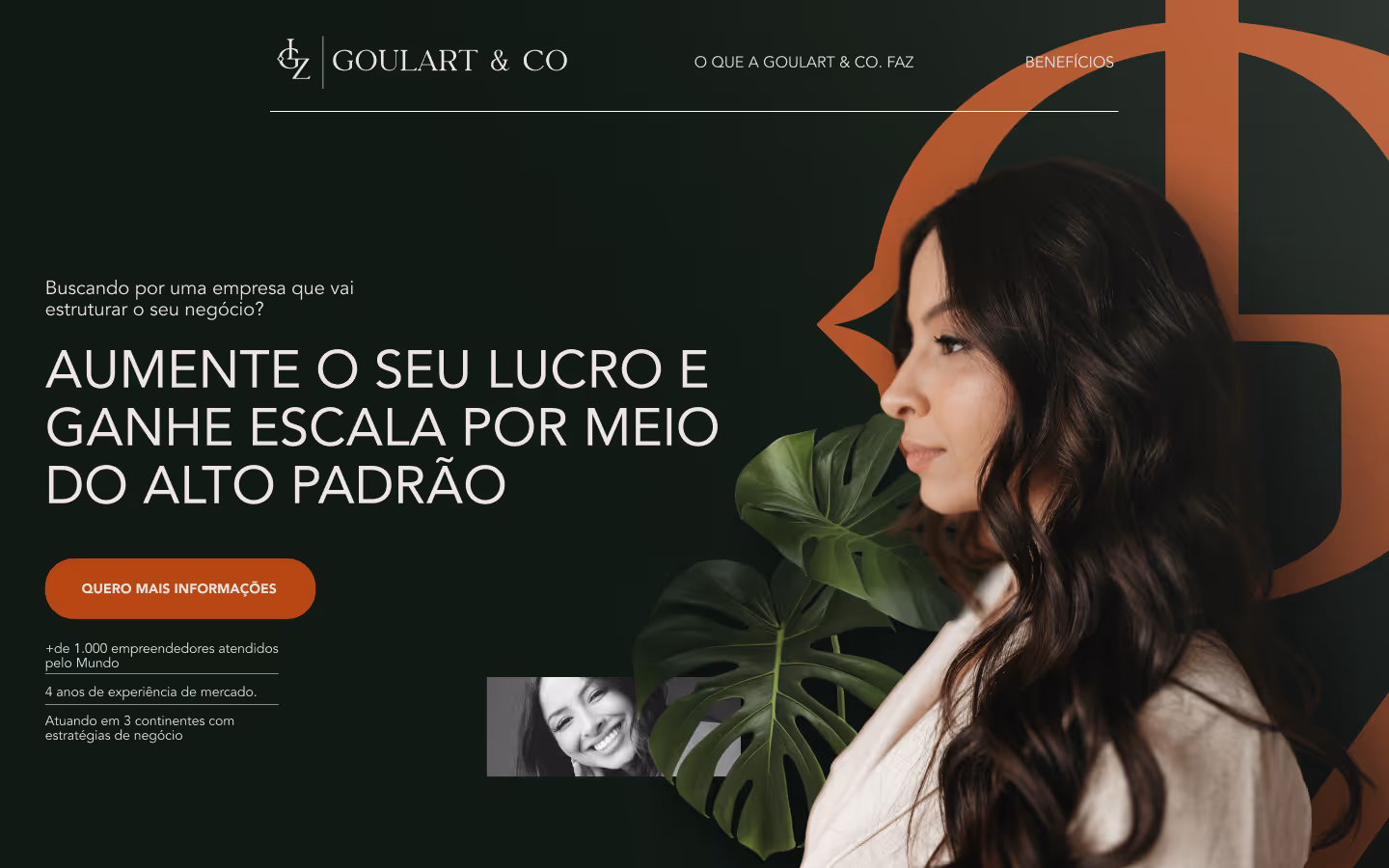 Landing page project by Melo