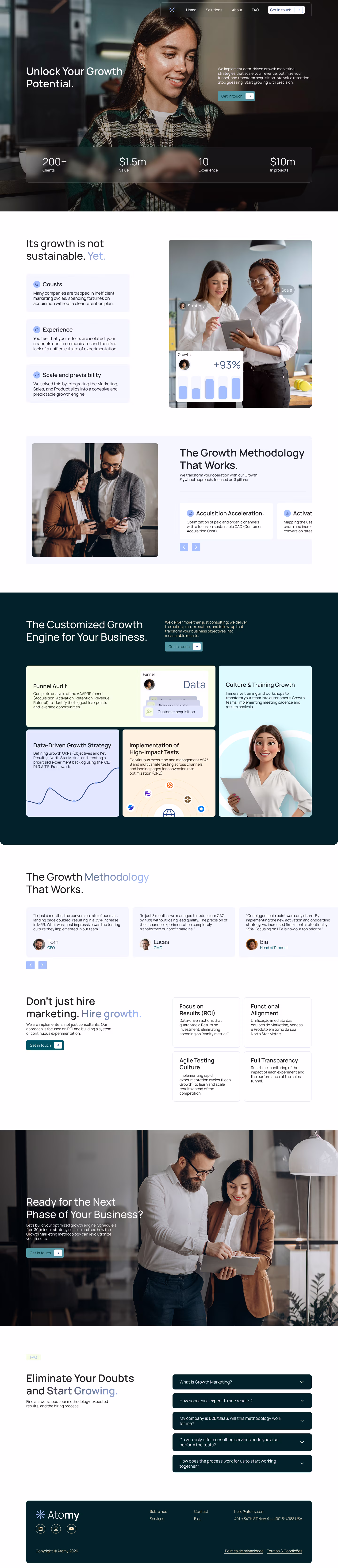 Atomy — Scrollable page capture