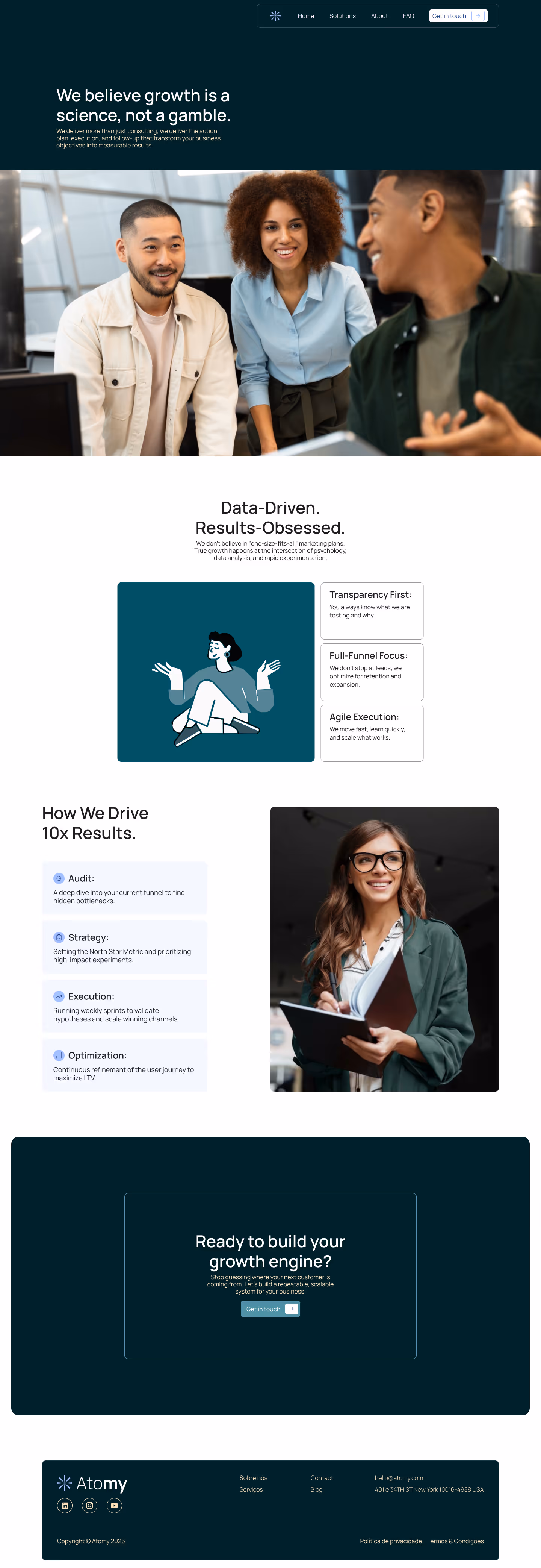 Atomy — Scrollable page capture