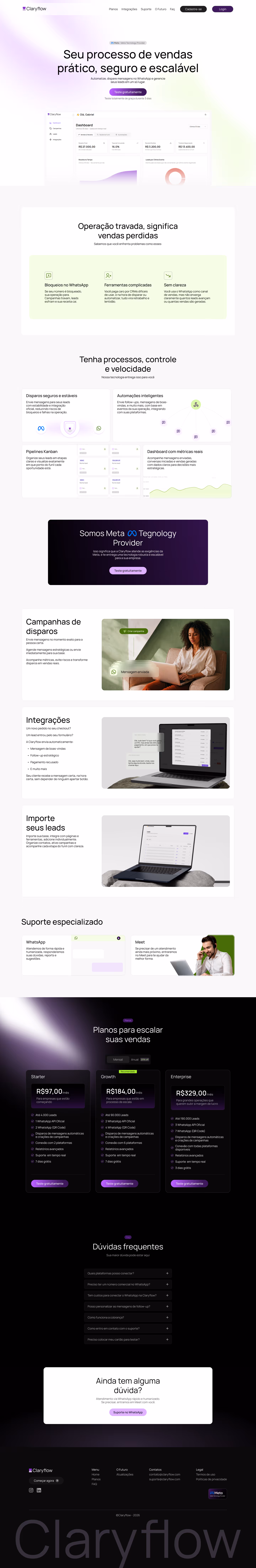 Claryflow — Scrollable page capture