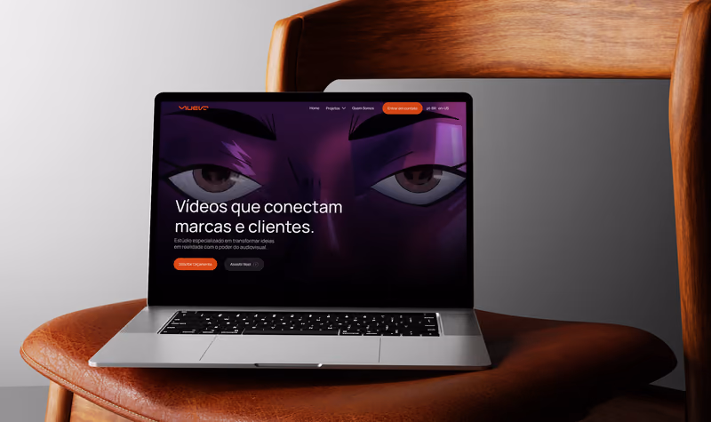 Muevo — UI/UX, Desenvolvimento website