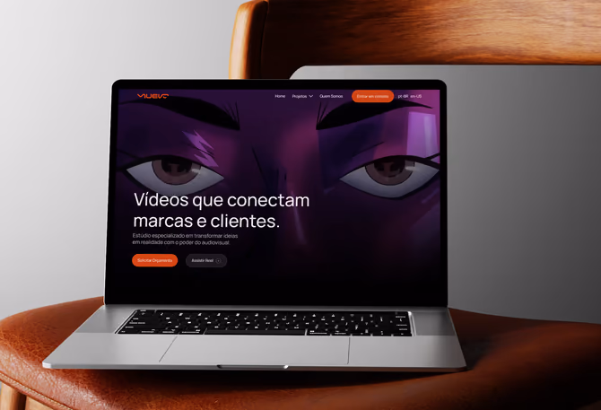 Muevo — UI/UX, Desenvolvimento website